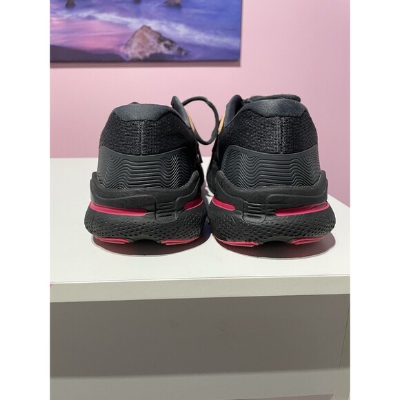 Brooks Ghost Max Womens 11 Black Athletic Running Walking Shoes Sneakers - Picture 2 of 10